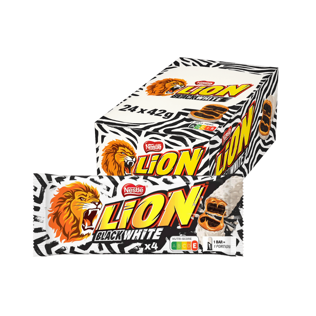Nestle Lion Black & White | Discount Dragon