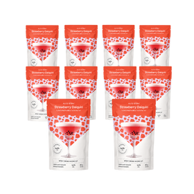 Alco Boba Strawberry Daiquiri Bubble Tea Kit 10 x 80g
