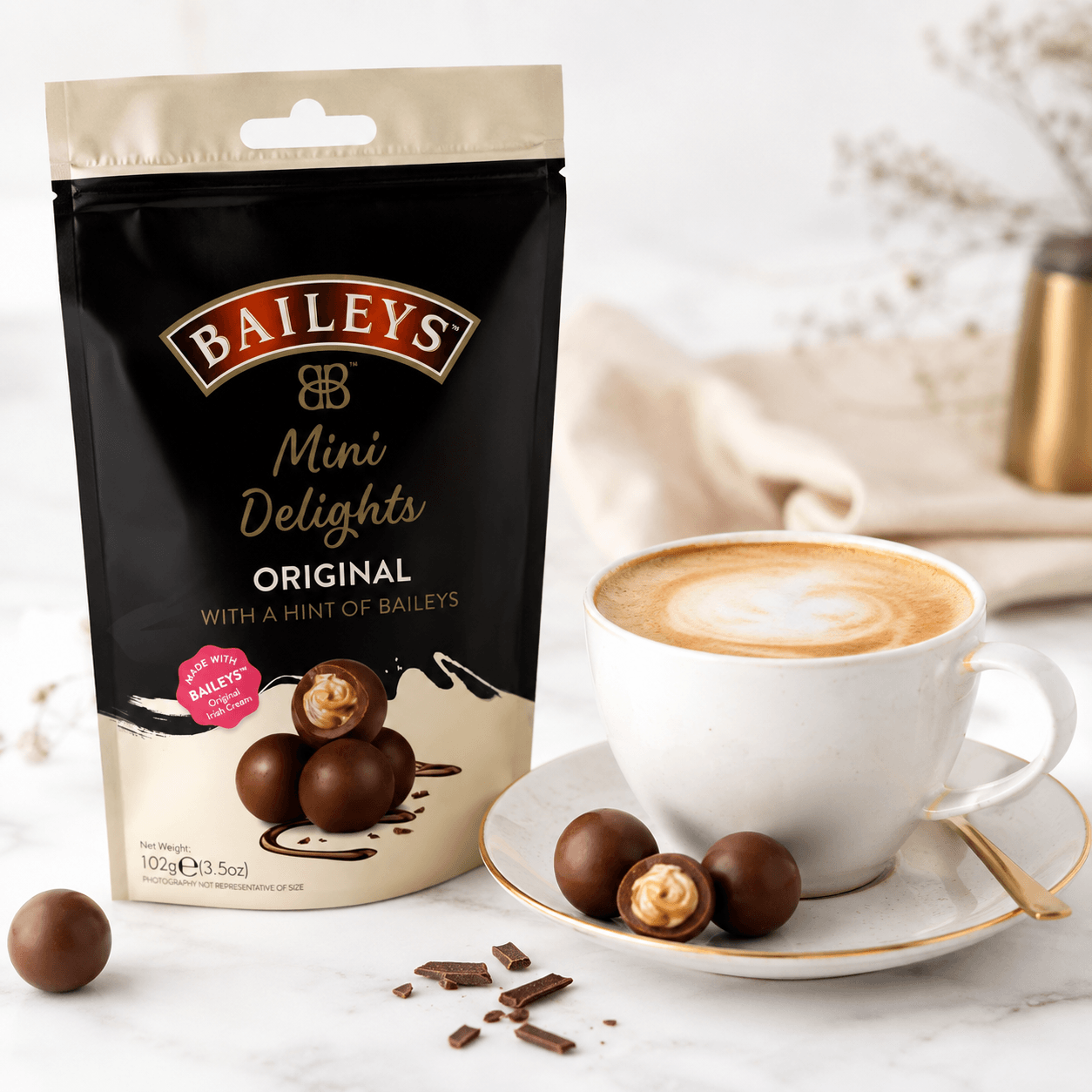 Baileys Mini Delights Chocolate Truffles 12 x 102g