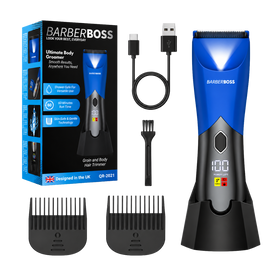 BarberBoss Men's Body & Intimate Hair Trimmer Cordless Grooming Tool