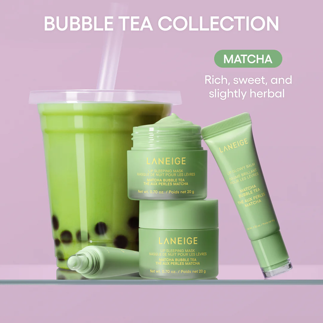 Laneige Lip Glowy Balm - Matcha Bubble Tea