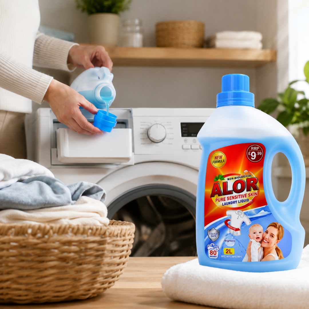 Alor Non Biological Laundry Liquid 80 Wash