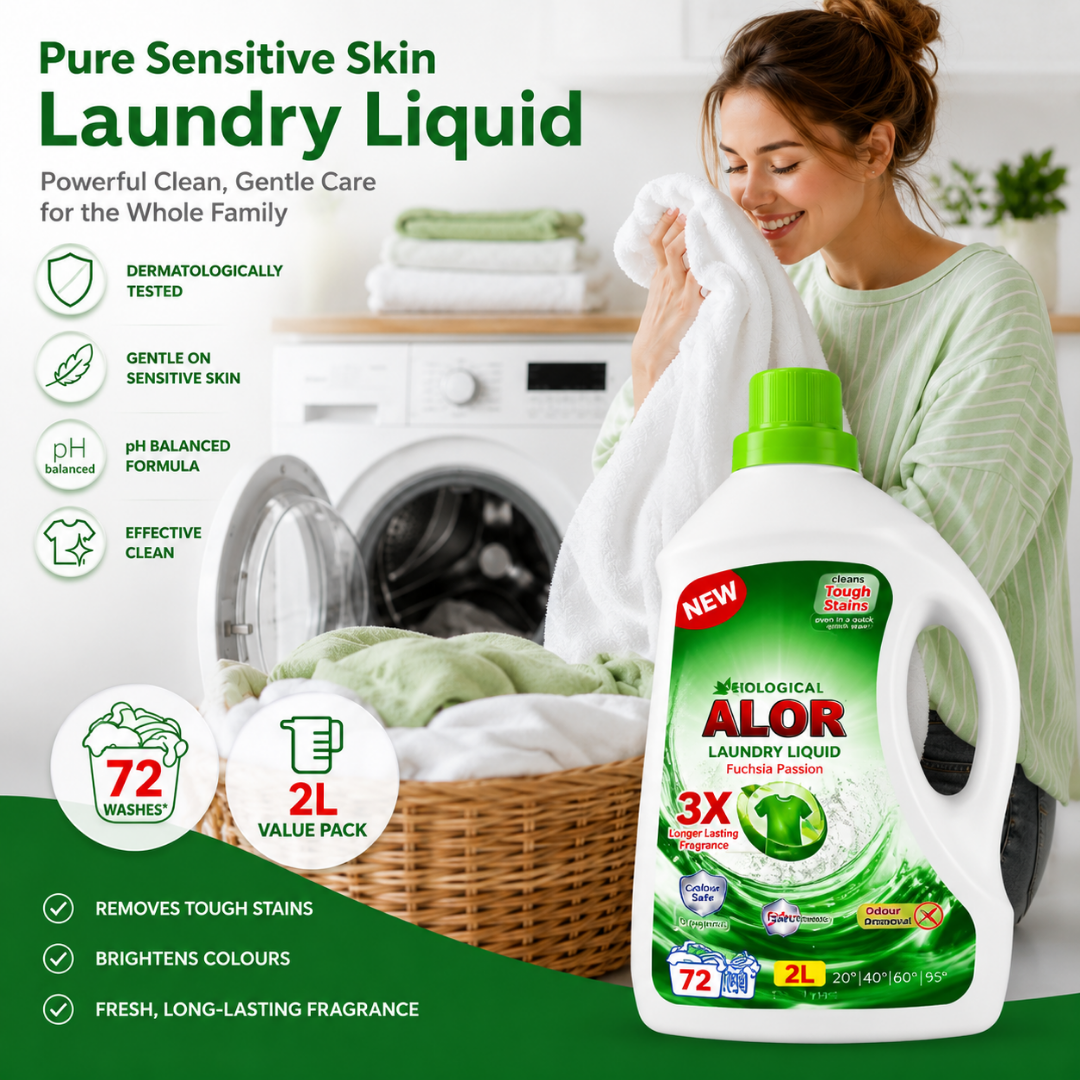 Alor Biological Laundry Liquid 72 Wash