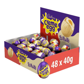 Cadbury White Creme Eggs 48 x 40g
