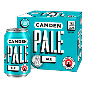 Camden Town Brewery Pale Ale 4% ABV 12 x 330ml Cans