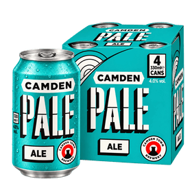 Camden Town Brewery Pale Ale 4% ABV 4 x 330ml Cans
