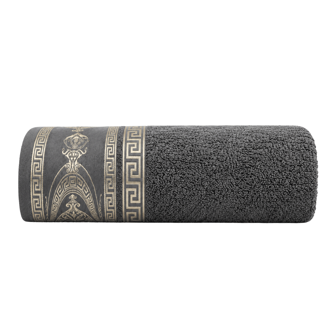 Dulcie XL Bath Sheets Charcoal 90 × 150