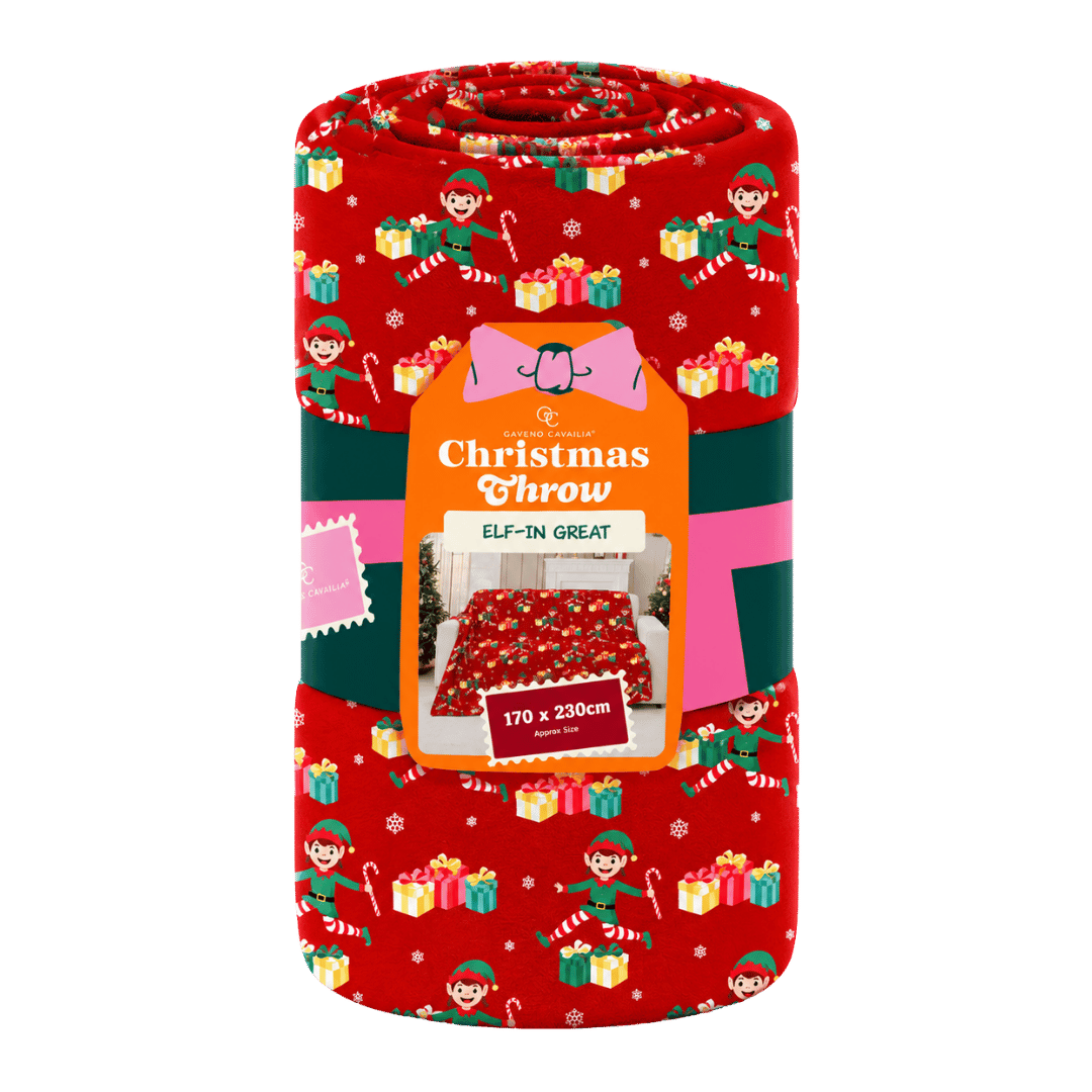 Gaveno Cavailia Christmas Elf in Great Throw 170x230cm