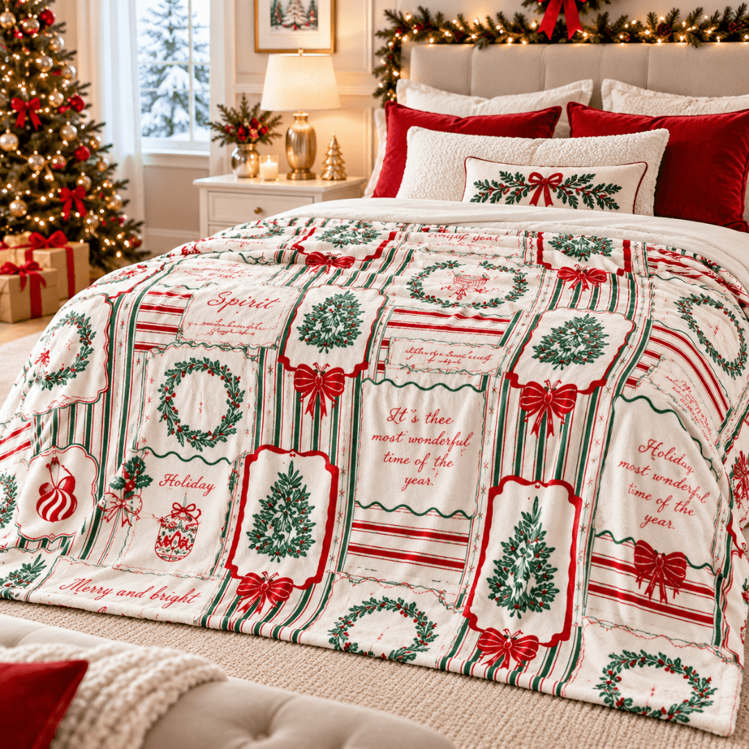 Gaveno Cavailia Festive Cheer Christmas Throw 170x230cm
