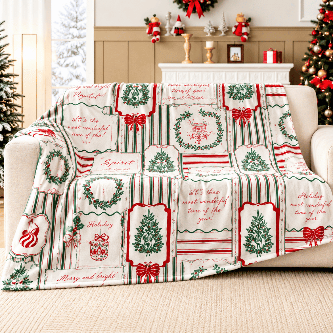 Gaveno Cavailia Festive Cheer Christmas Throw 170x230cm