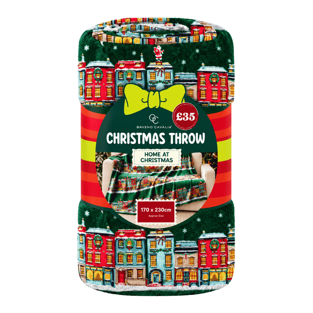 Gaveno Cavailia Home at Christmas Throw 170x230cm