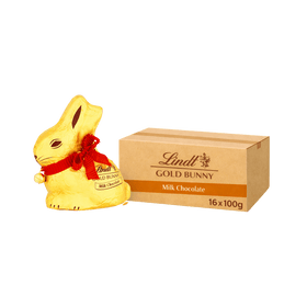 Lindt Gold Bunny Milk Chocolate 16 x 100g