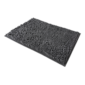 Miami Chenille Loop Mat – Charcoal