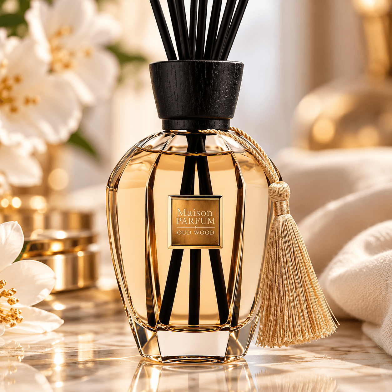 Maison Parfum Cashmere & Silk 300ml diffuser