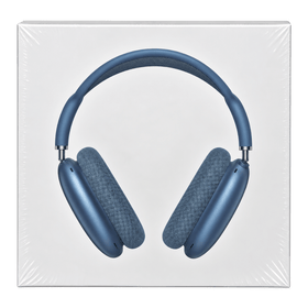 Max Wireless Headphones With Smart Case- Blue