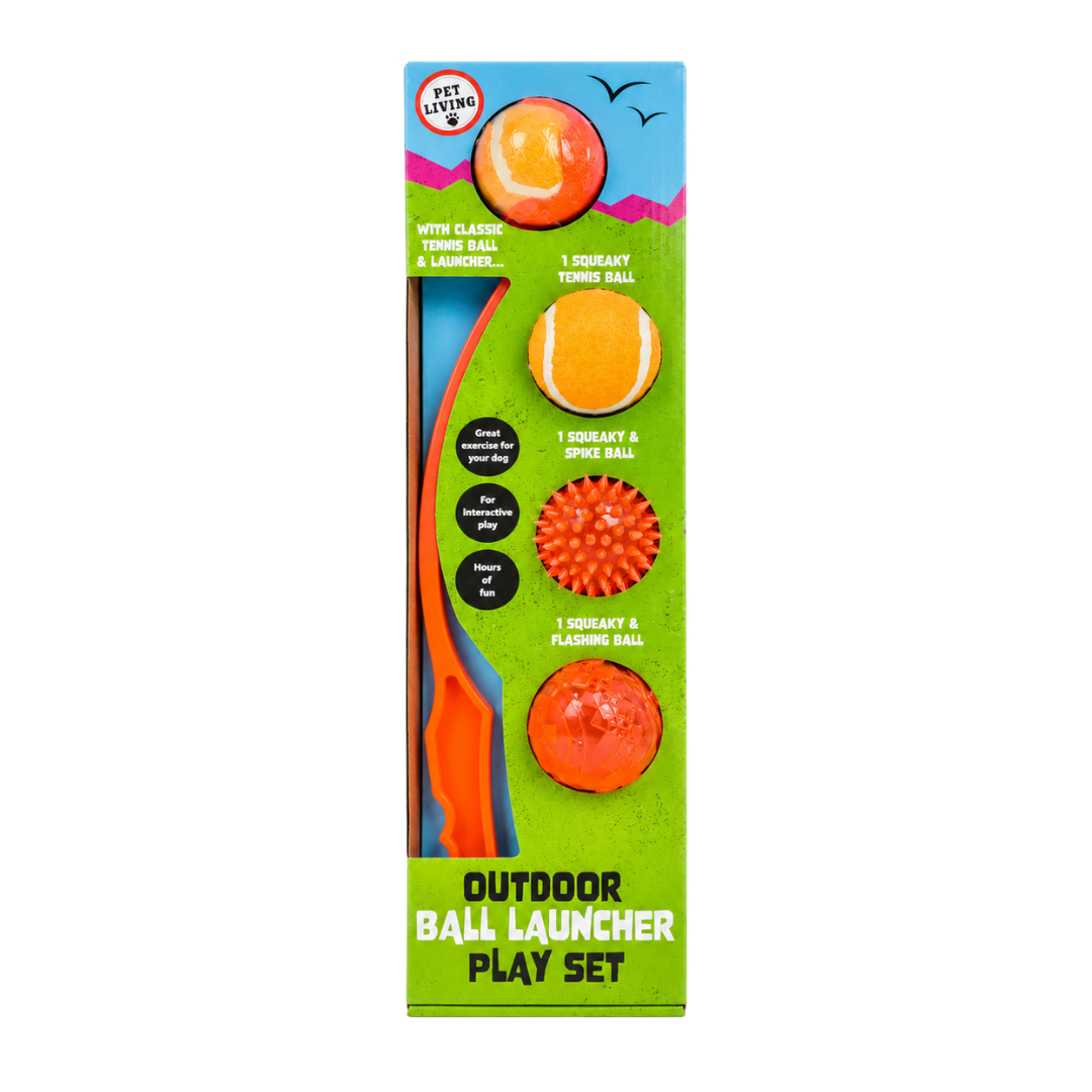 Pet Living Outdoor Ball Launcher Play Set