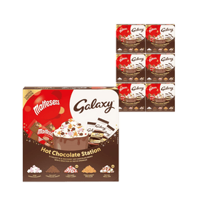 Maltesers & Galaxy Hot Chocolate Selection 6 x 6 Sachets
