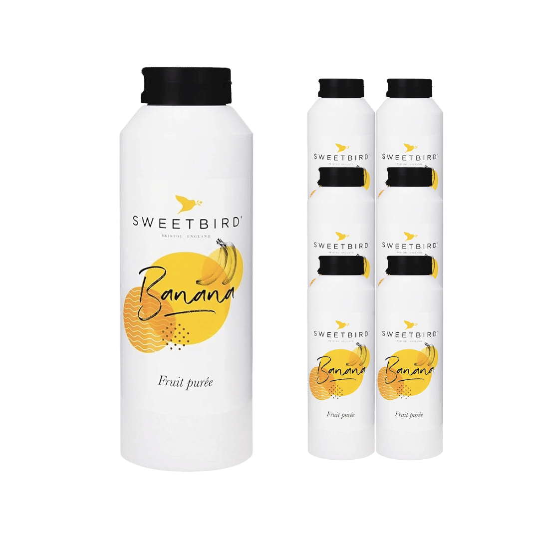 Sweetbird Banana Fruit Purée 6 x1l