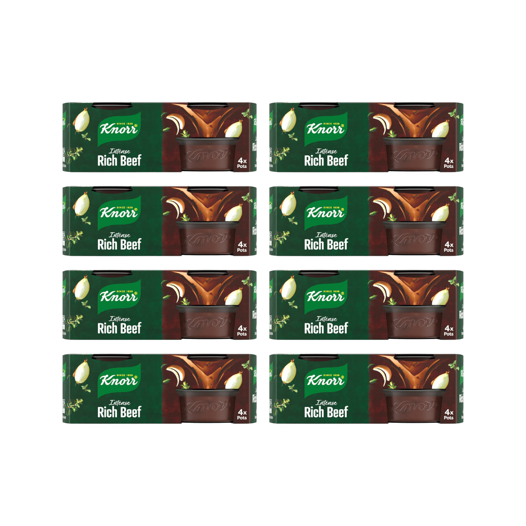 Knorr Rich Beef Stock Pots 32 x 28g