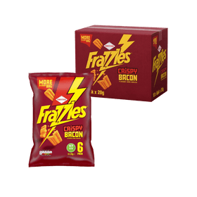 Smiths Frazzles Crispy Bacon Flavour 18 x 6pk