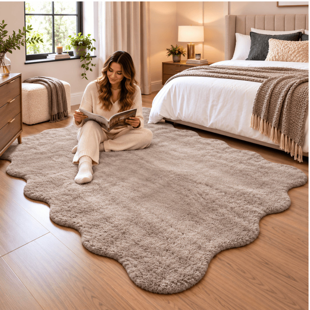 Gaveno Cavailia Scallop Rug 160x230 Natural