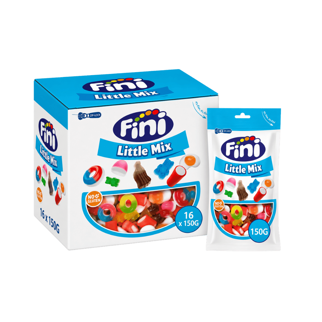 Fini Little Mix Assorted Fruity Chewy Sweets 16 x 150g