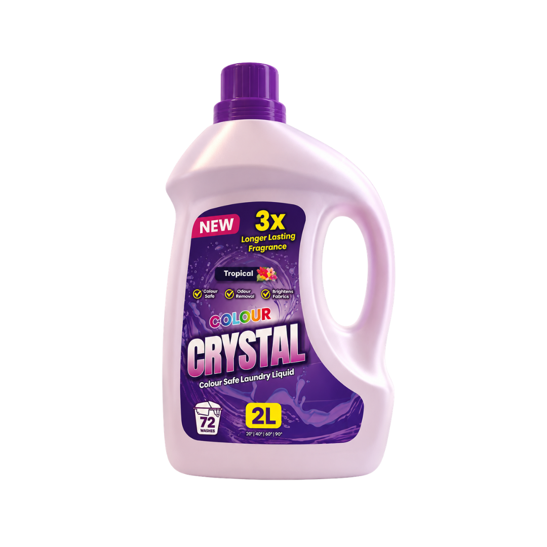 Crystal Colour Laundry Liquid Tropical 72 Washes 2L