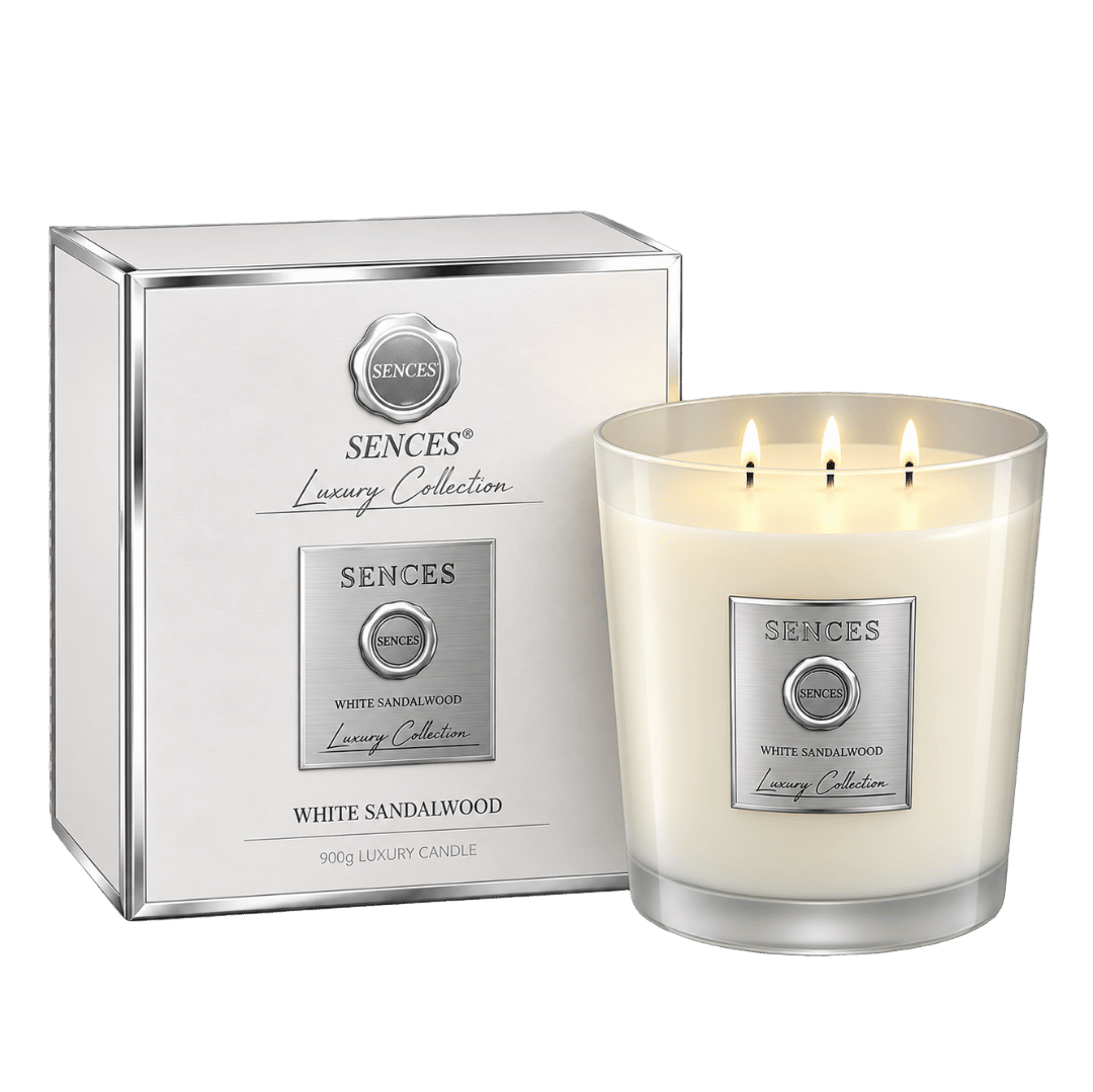 Sences White Sandalwood 900g Luxury Collection Candle