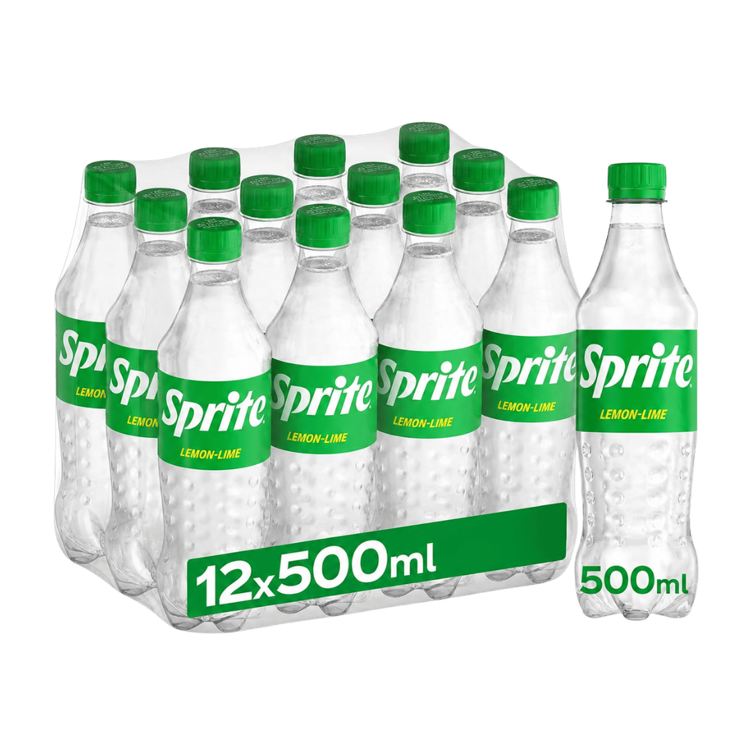 Sprite Zero Sugar Lemon Lime Sparkling Soft Drink 12 x 500ml