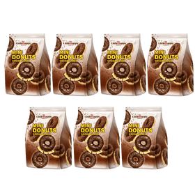 The Little Happy Bakery Mini Donuts Cocoa Glaze 7 x  200g