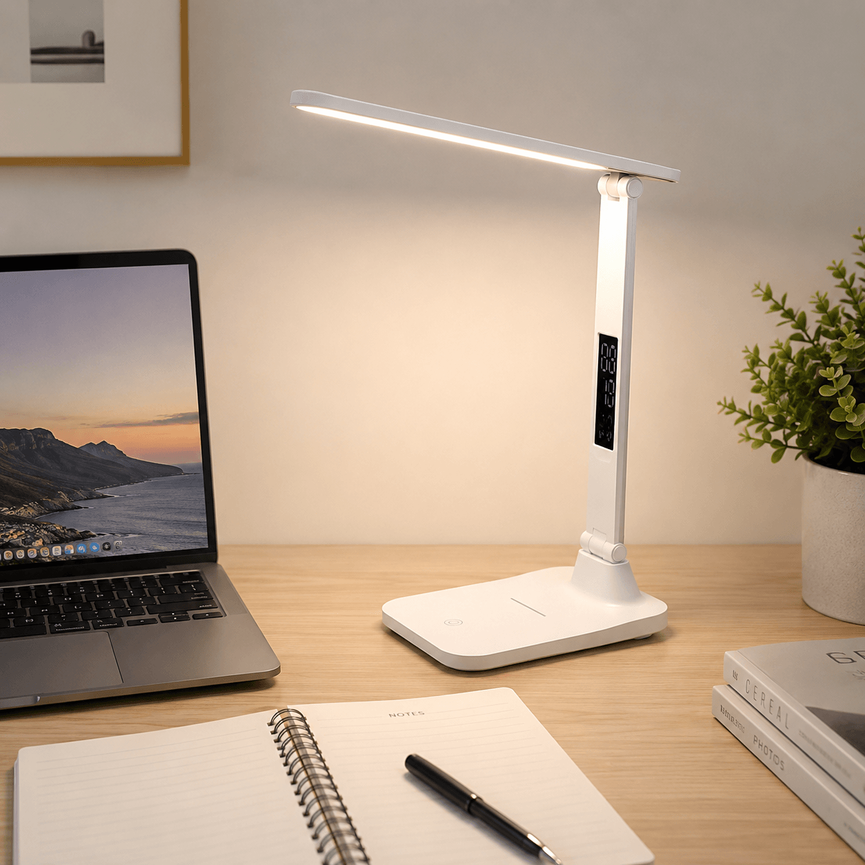 Touch LED Reading Desk Lamp Soft Light Touch Control