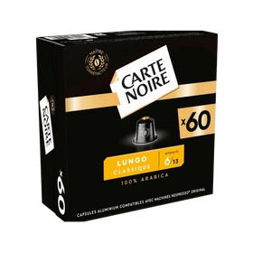 Carte Noire Nespresso Lungo Coffee Capsules