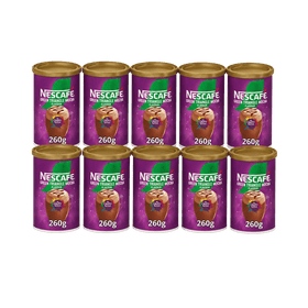Nescafé Quality Street Green Triangle Hazelnut Mocha Instant Coffee 10 x 260g