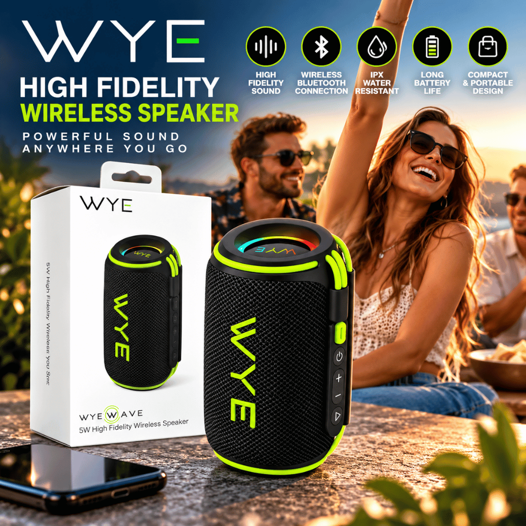 WYE Wave 5W Fidelity Wireless Speaker